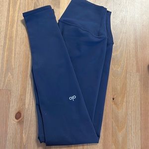 Navy Blue Alo Yoga Leggings